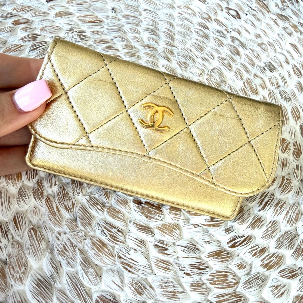 CHANEL Vintage Card Case